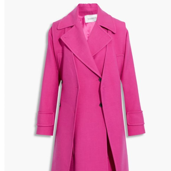 Elegant Fuchsia Valentino Coat size 40